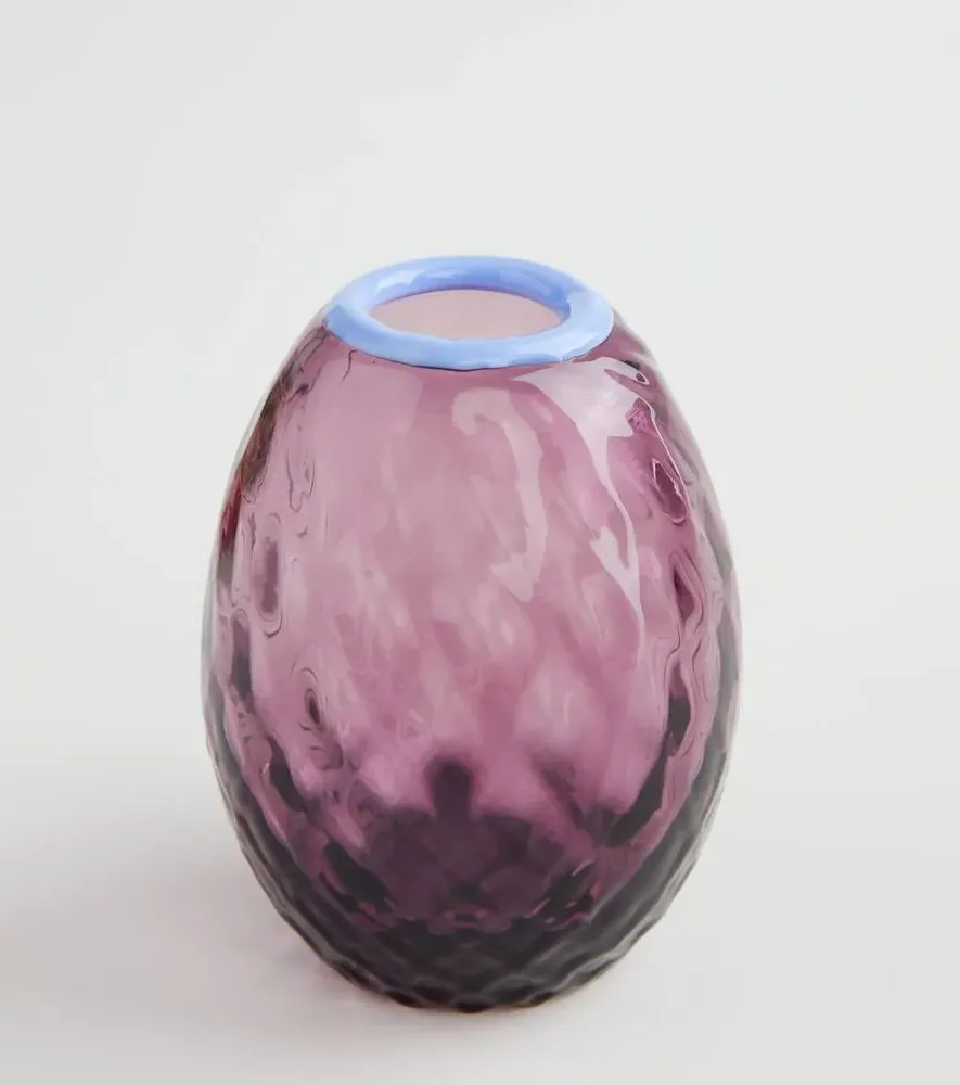 Baby Egg Glass Vases Set of 4 - Green