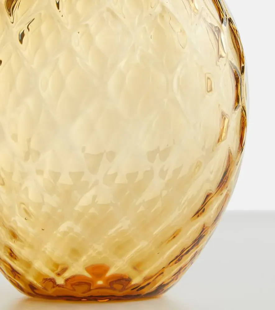 Big Egg Vase - Yellow, Murano Glass