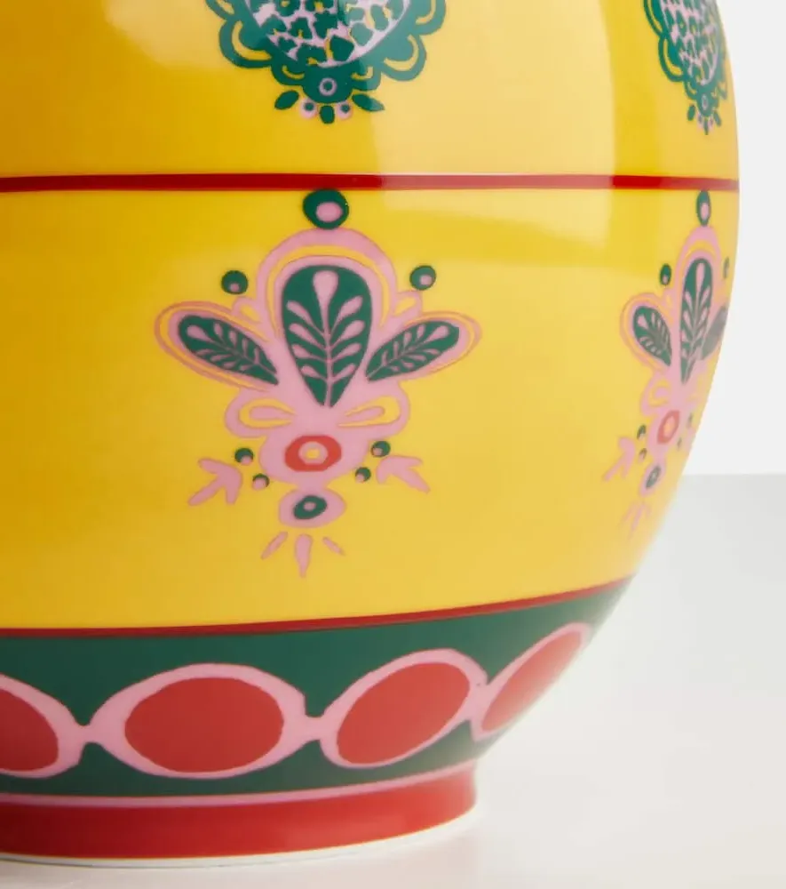 Pineapple Medium Vase - Giallo, Porcelain image