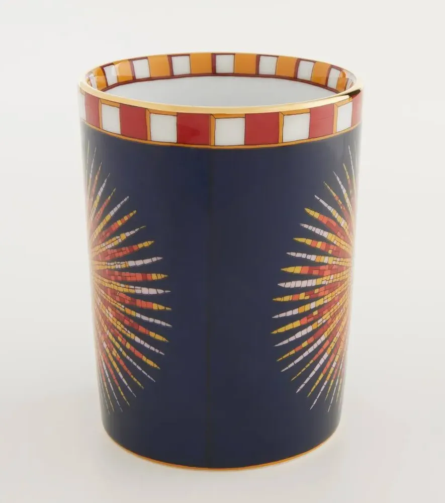 Sunrays Porcelain Vessel