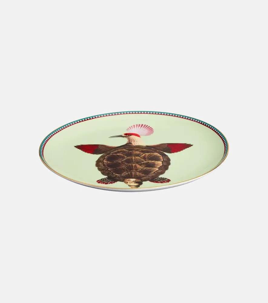 Turtlair Decorative Plate - Multicolor, Porcelain