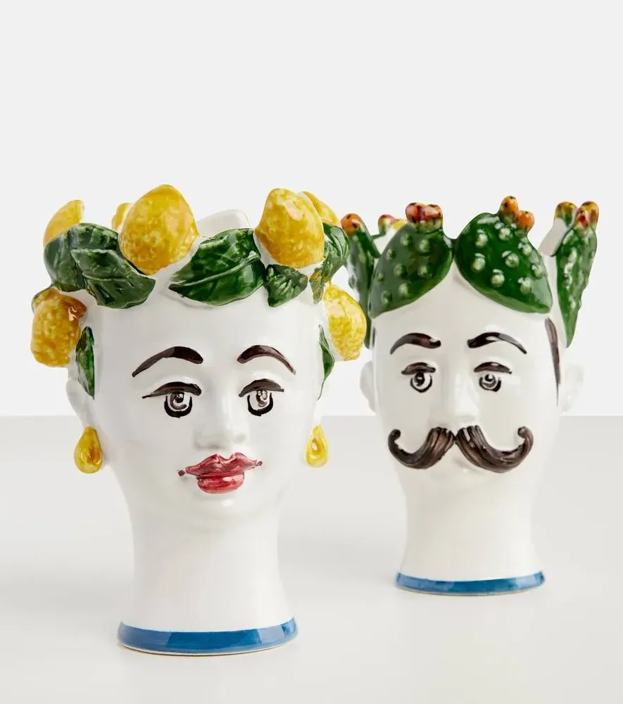 Ficus Scented Candle - Multicolor, Ceramic