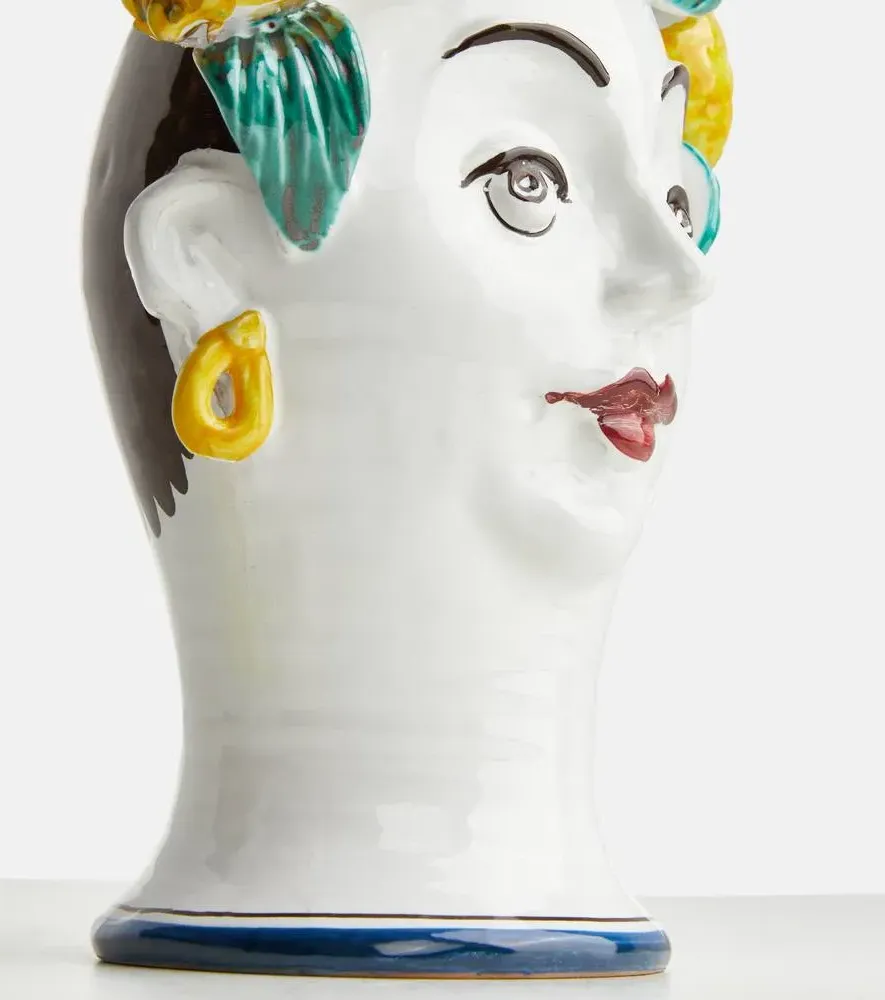 Sicily Ceramic Vase - Multicolor