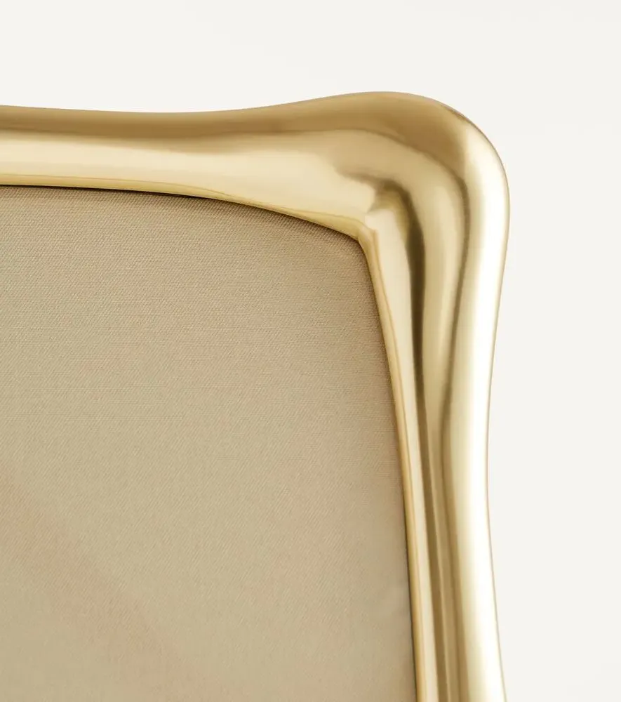 Anton Picture Frame - Gold, Brass-Plated Metal