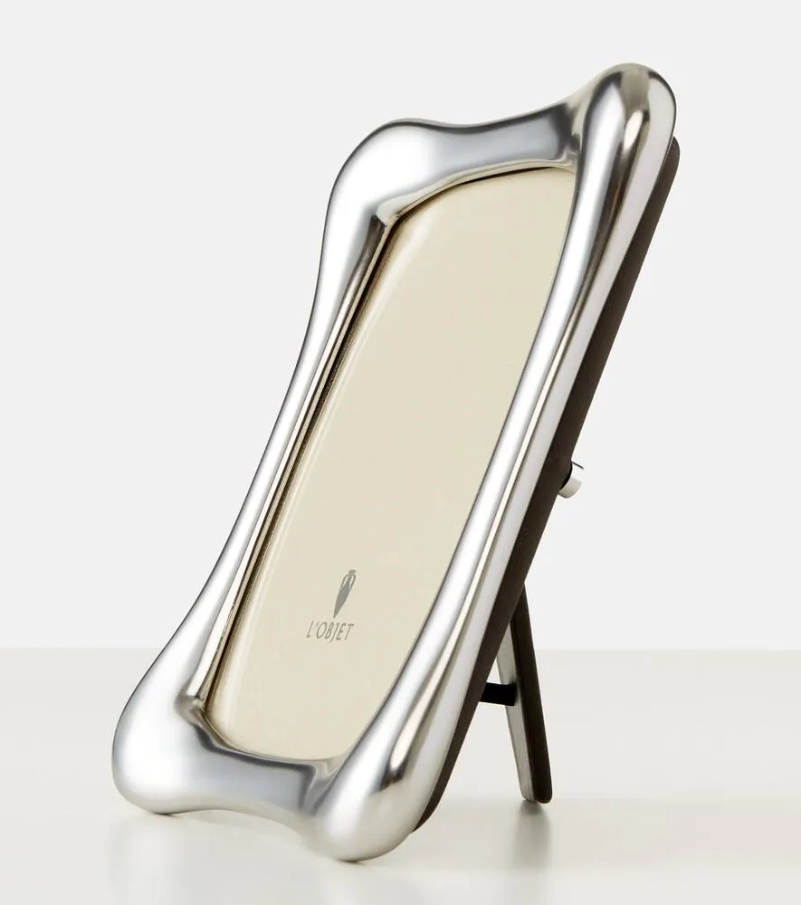 Anton Platinum-Plated Picture Frame - Silver, Metal