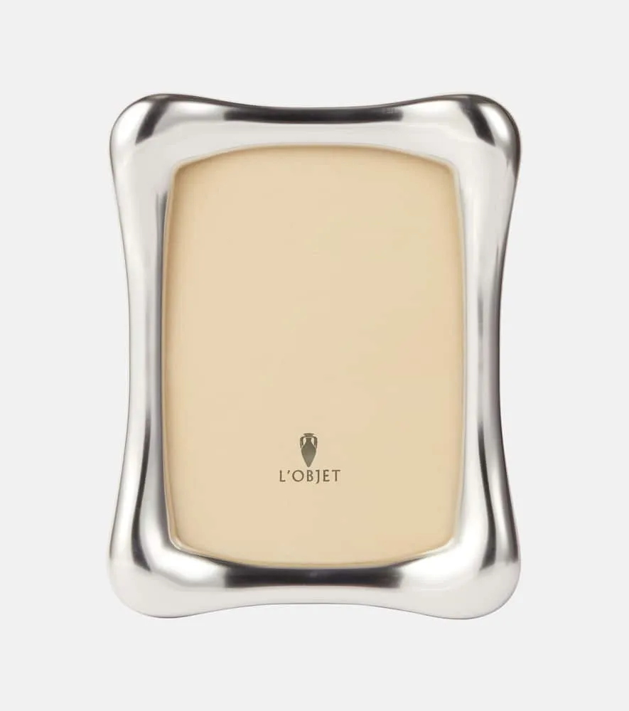 Anton Platinum-Plated Picture Frame - Silver, Metal