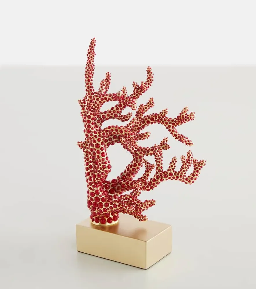 Coral Bookend - Multicoloured, Porcelain