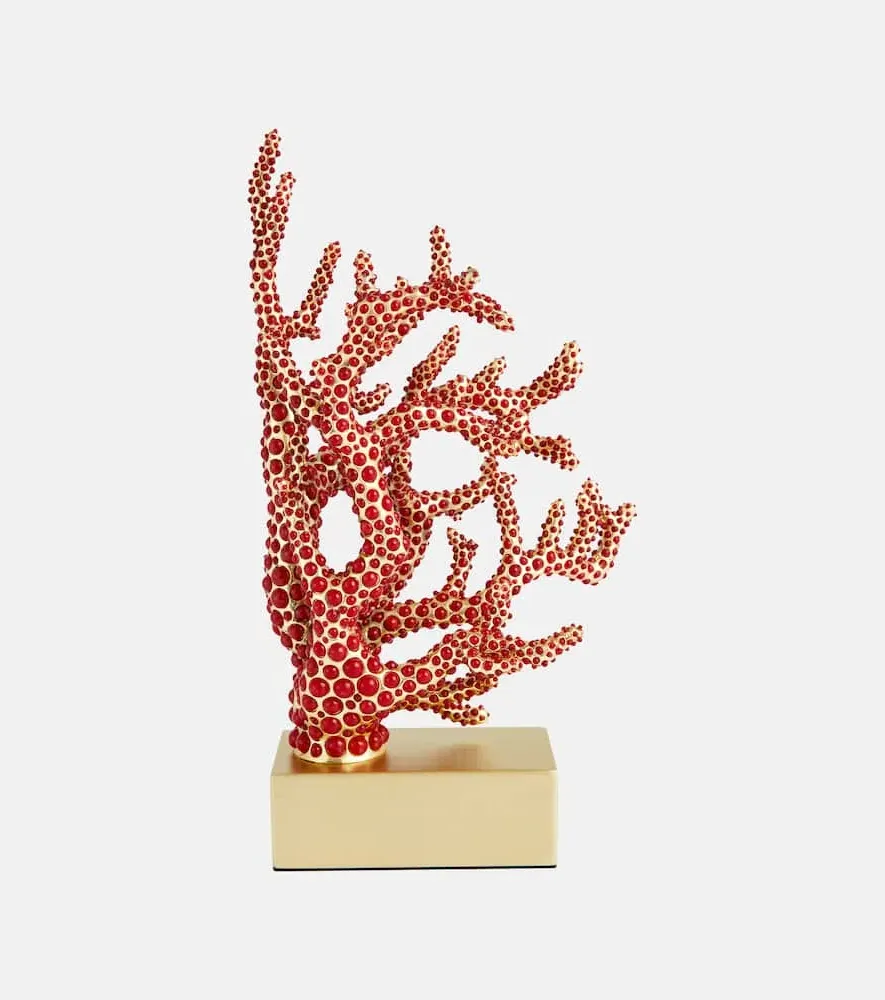 Coral Bookend - Multicoloured, Porcelain