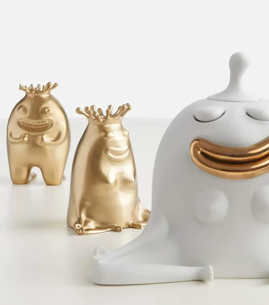 Haas Meditator Incense Burner - White, Porcelain