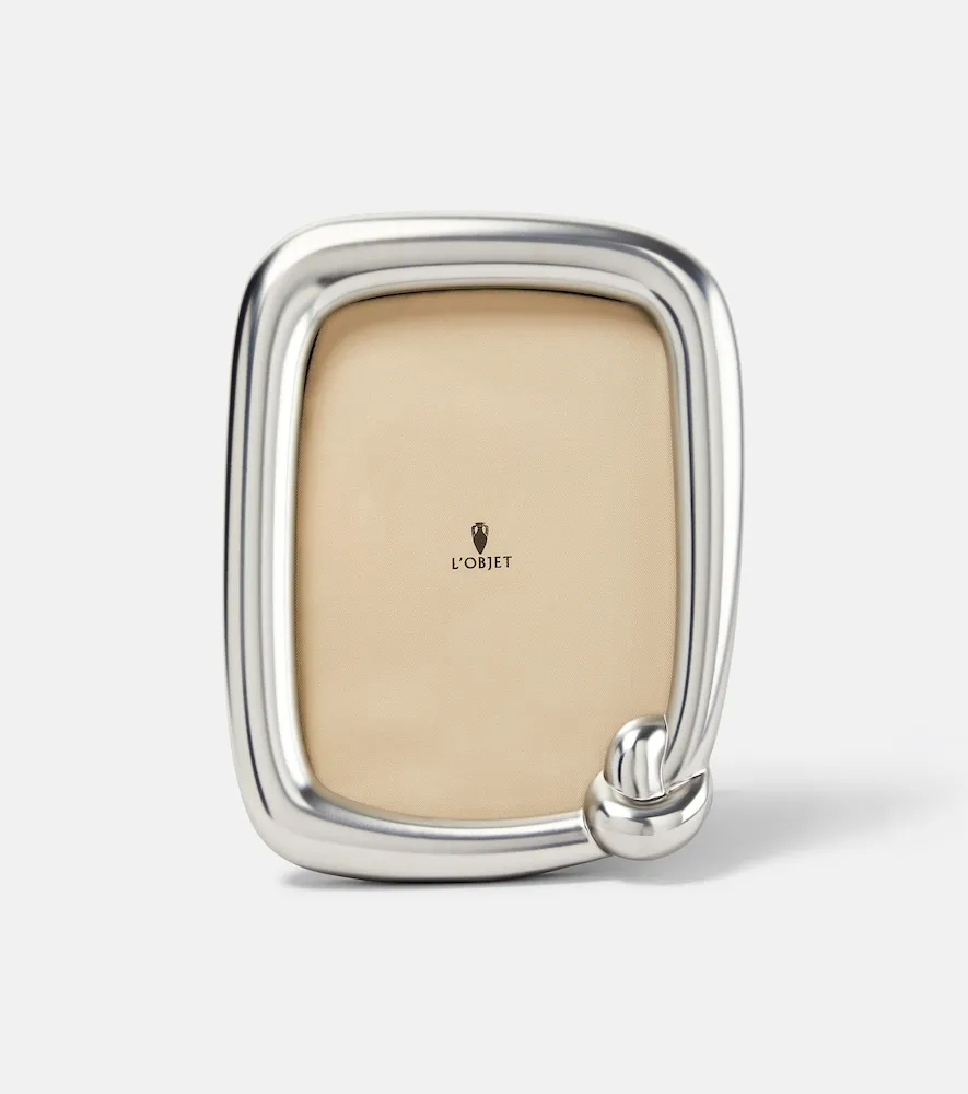 Jessica McCormack Knot Medium Picture Frame - Silver, Stainless Steel by Mytheresa