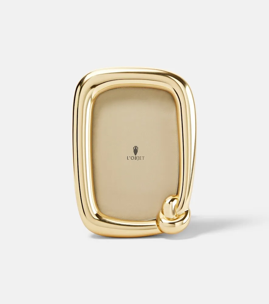 Jessica McCormack Knot Small Picture Frame - Gold, Stainless Steel by Mytheresa