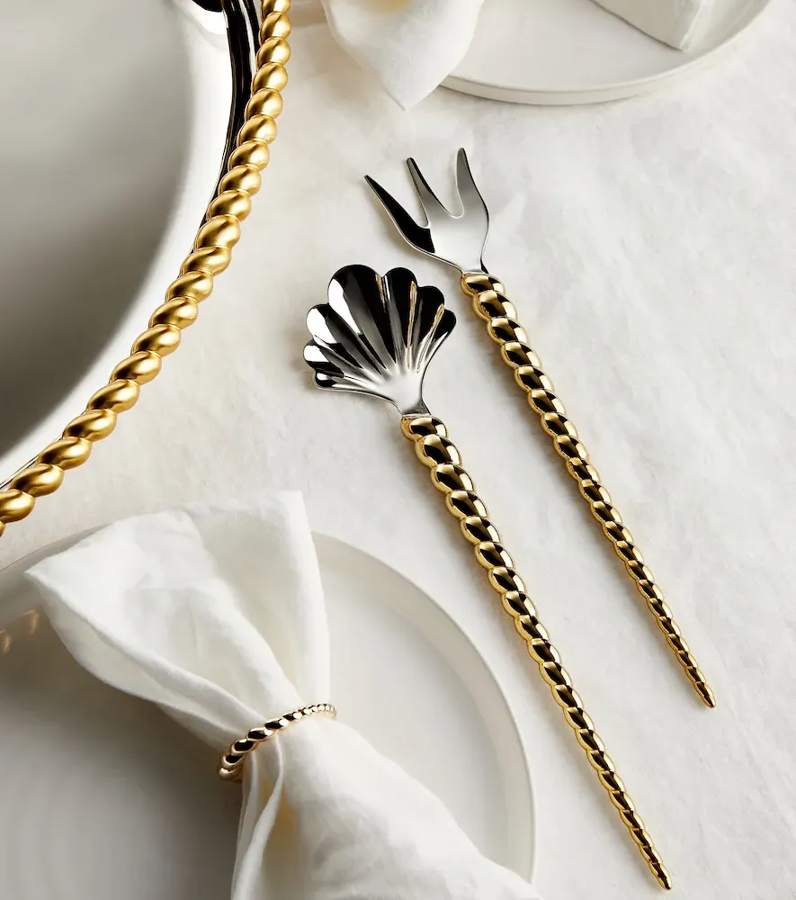 Jessica McCormack Stainless Steel Serving Set - Gold by Mytheresa, image 3