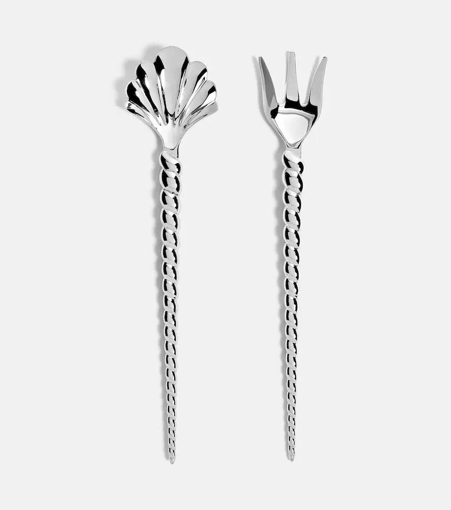 Jessica McCormack Stainless Steel Serving Set - Silver by Mytheresa
