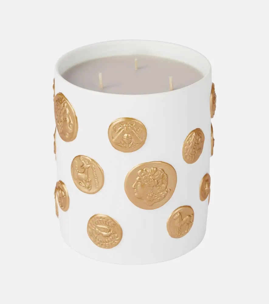 Médaille Large Scented Candle - White, Wax