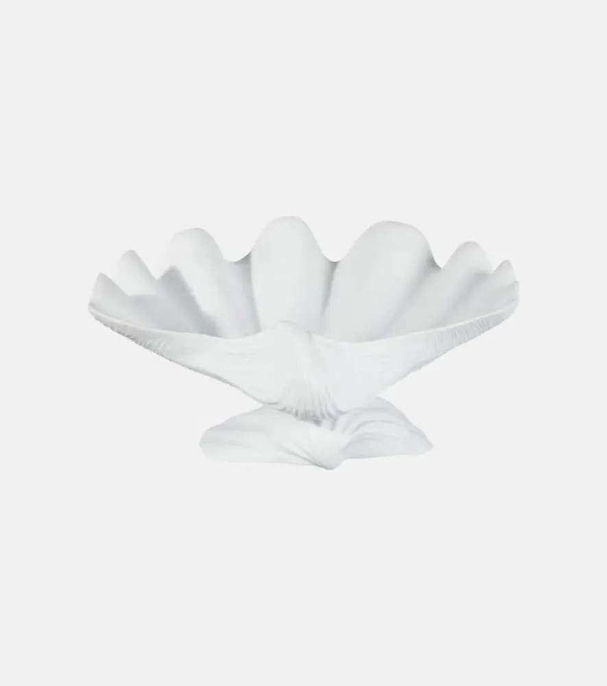 Neptune Extra Large Centerpiece Bowl - White, Porcelain