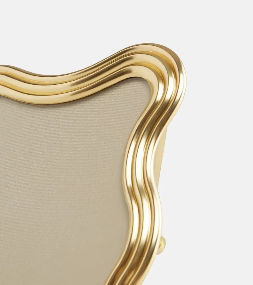 Ripple Picture Frame - Gold, 24kt Gold-Plated Bronze image