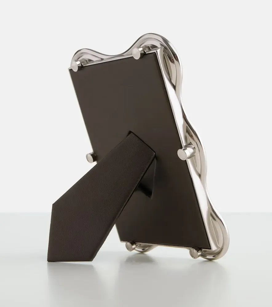 Ripple Picture Frame - Silver, Brass