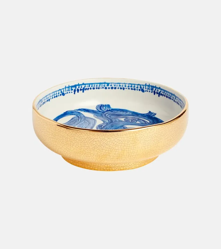 Ruan Hoffmann Medium Bowl - Blue, Porcelain