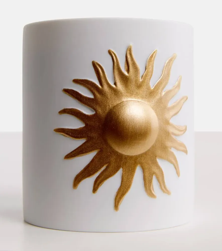 Soleil Scented Candle - White, Porcelain