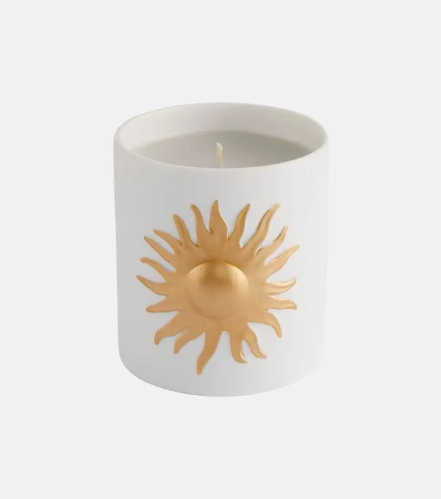 Soleil Scented Candle - White, Porcelain