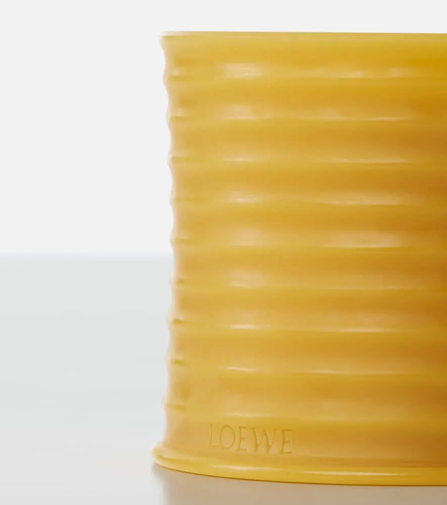 Beeswax Honey Medium Scented Candle - Yellow