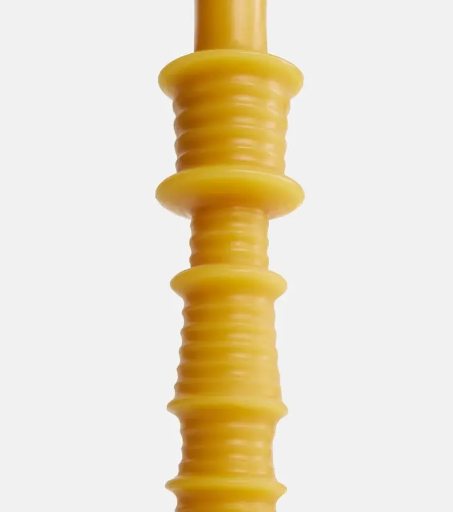 Beeswax Honey Scented Candle - Yellow, Wax