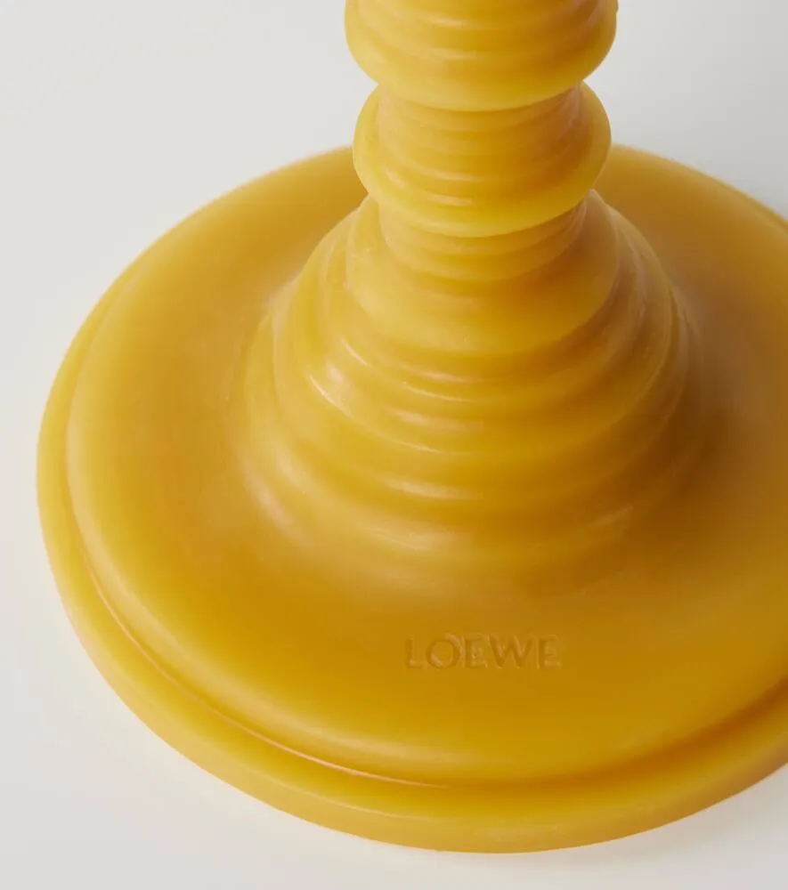 Beeswax Honey Scented Candle - Yellow, Wax