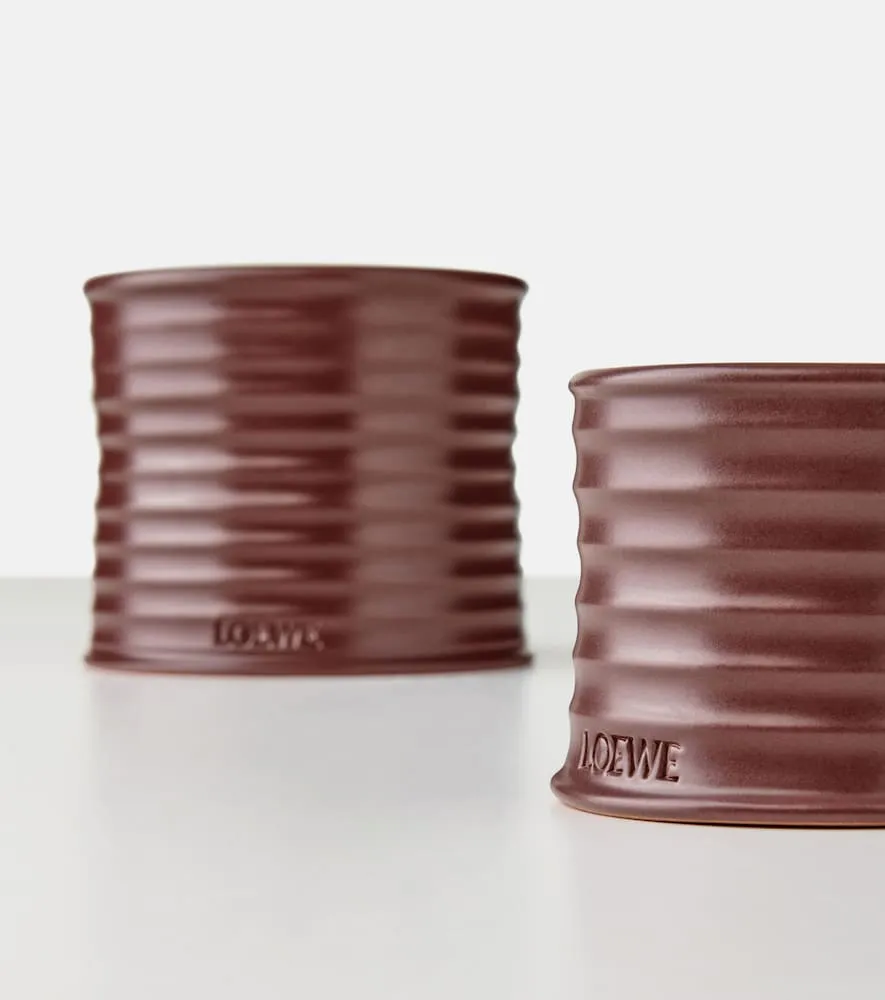 Beetroot Small Candle - Wax