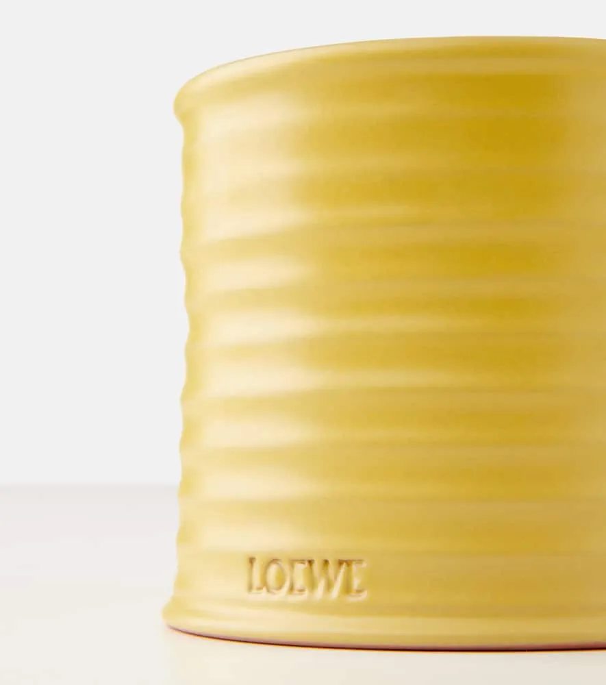 Honeysuckle Medium Candle - Yellow