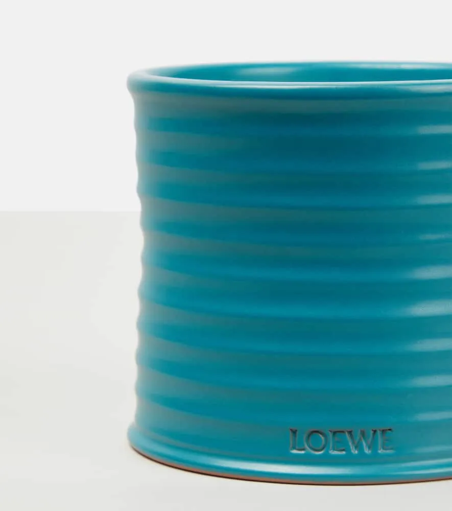 Incense Medium Scented Candle - Blue, Vegetal Wax