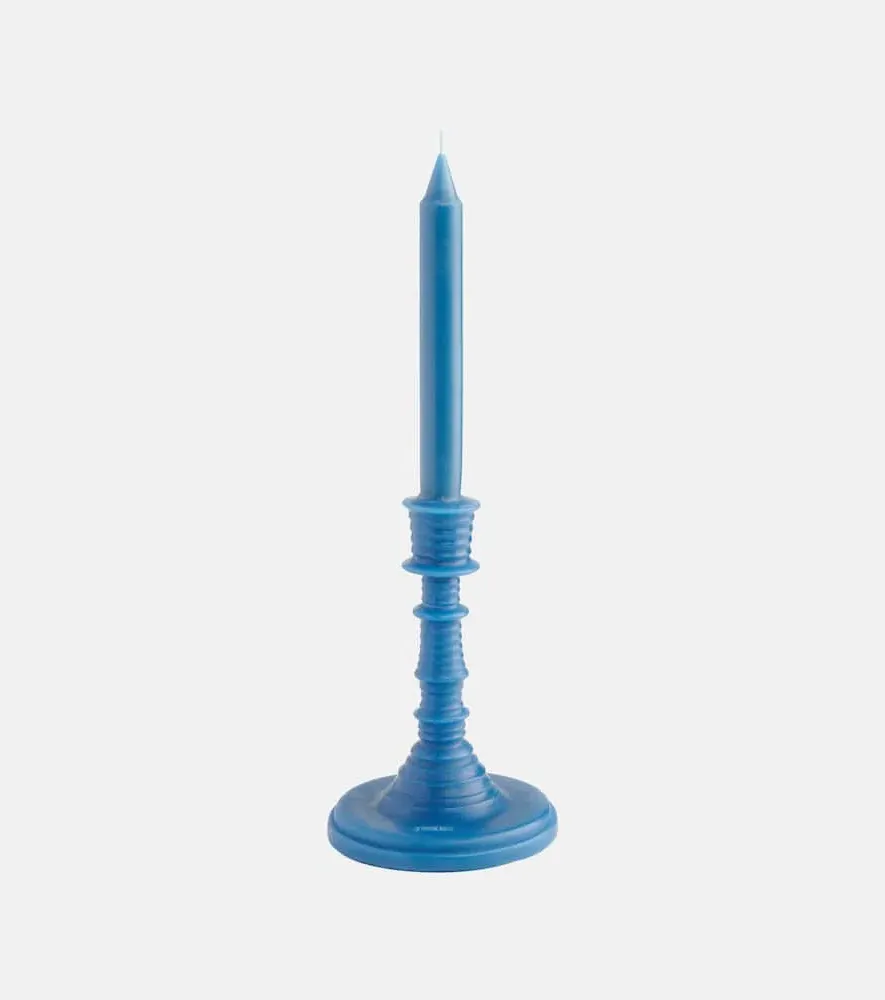 Incense Scented Candle - Blue, Vegetal Wax