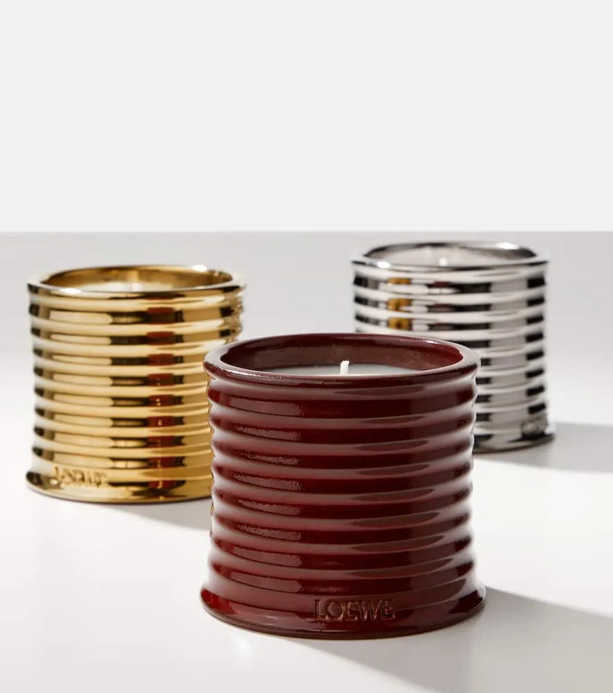 Sweet Almond Medium Scented Candle - Red, Wax