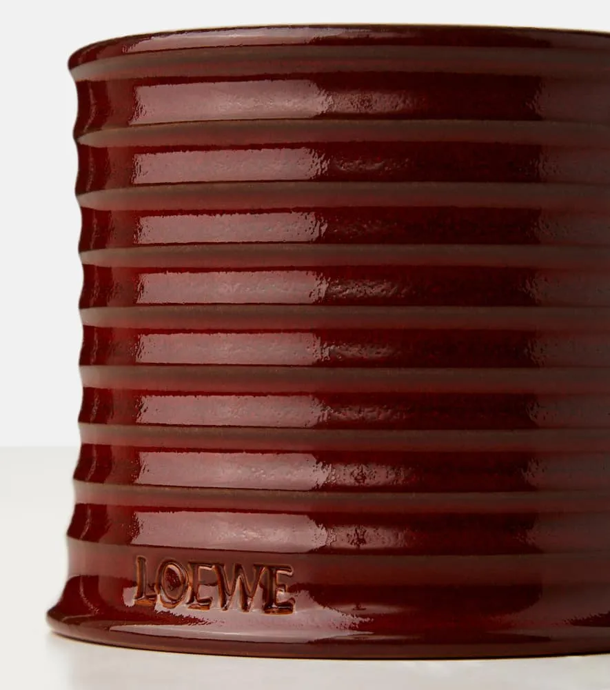 Sweet Almond Medium Scented Candle - Red, Wax