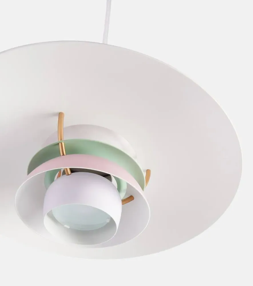 PH 5 Mini Pendant Lamp by Poul Henningsen - Pink, Metal