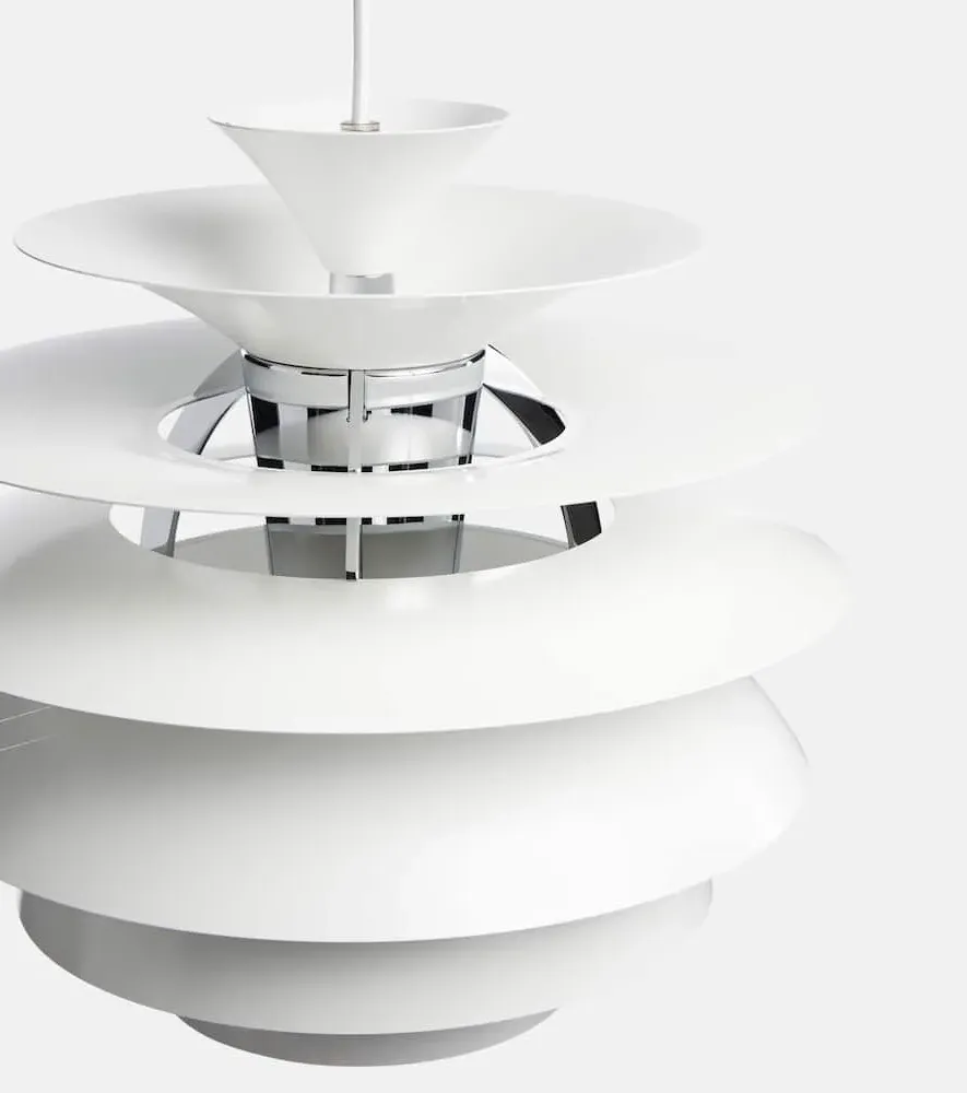 PH Snowball Pendant Lamp - White, Aluminum
