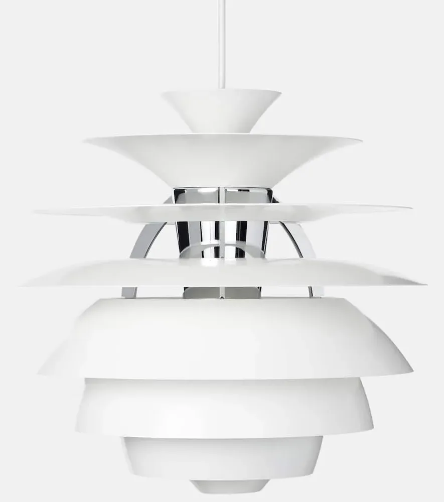 PH Snowball Pendant Lamp - White, Aluminum