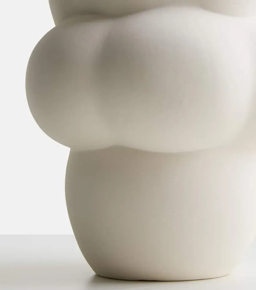 Balloon 04 Ceramic Vase - White image