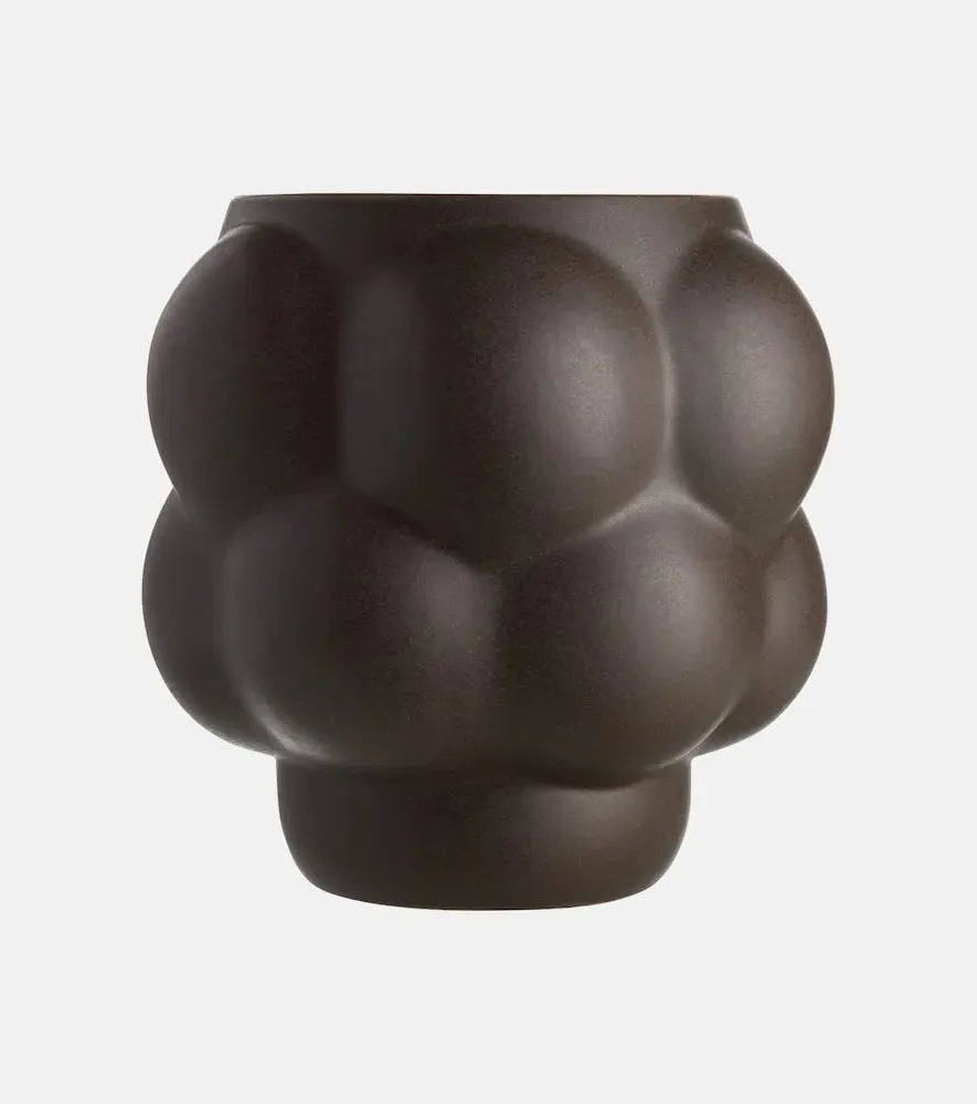 Balloon 09 Plant Pot - Brown, Ceramic