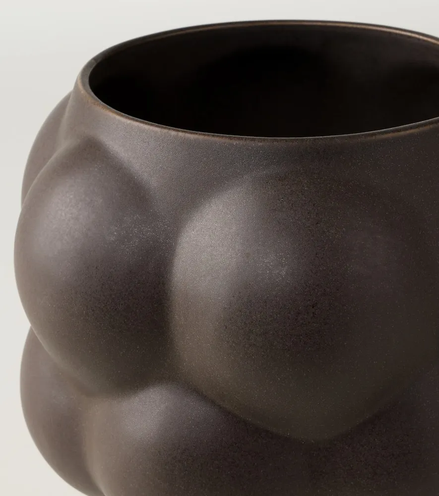 Balloon 09 Plant Pot - Brown, Ceramic