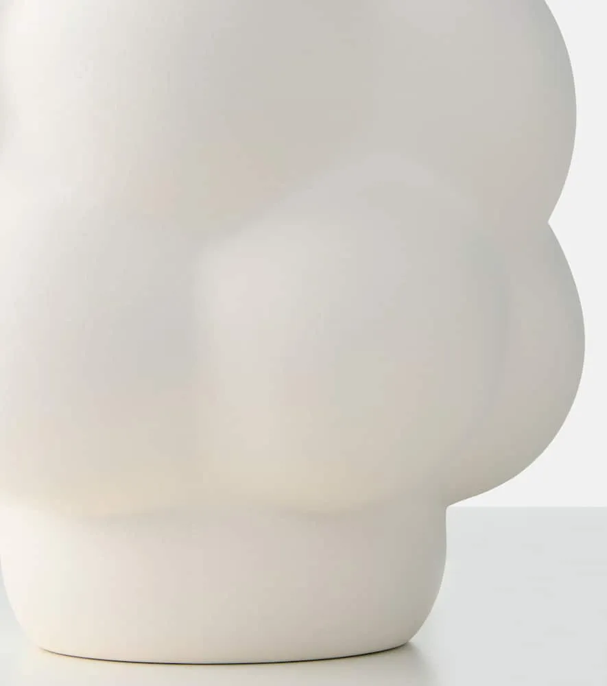 Balloon 09 Plant Pot - White, Ceramic