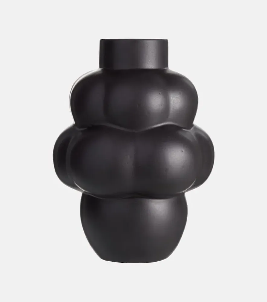 Balloon Ceramic Vase - Black