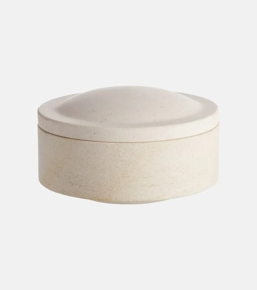 Gallery Object 07 Stoneware Container - Beige