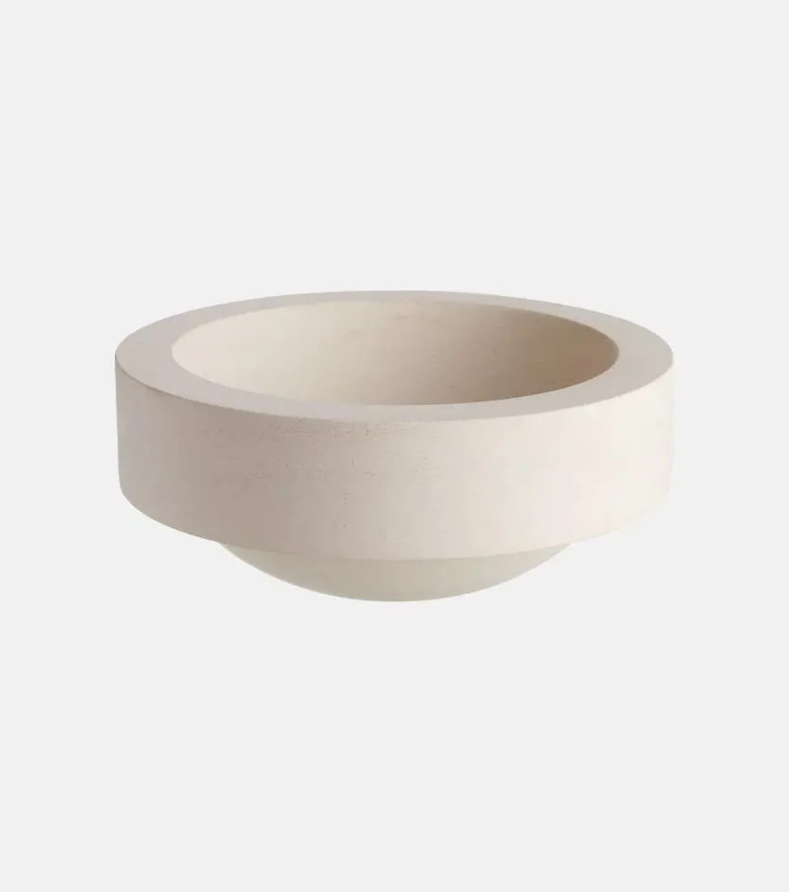 Gallery Object Bowl - Beige, Limestone