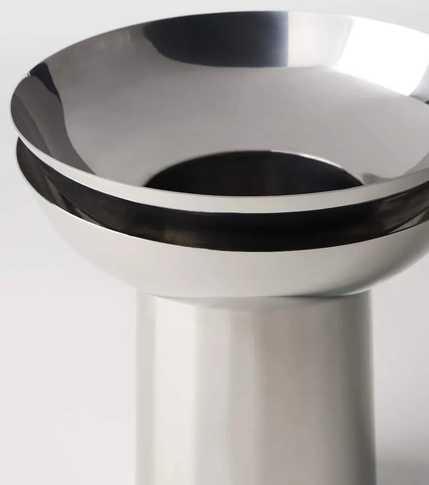 Louise Roe Fountain 02 Vase - Silver, Stainless Steel image