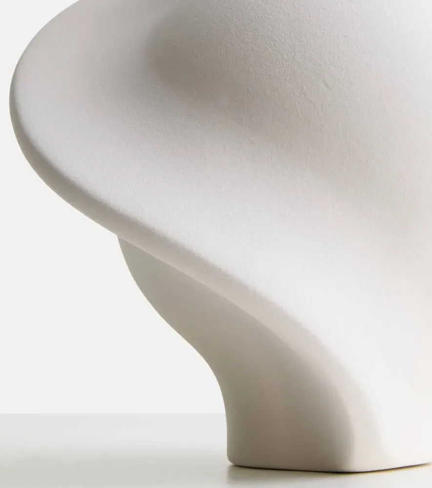 Pirout Ceramic Vase - White