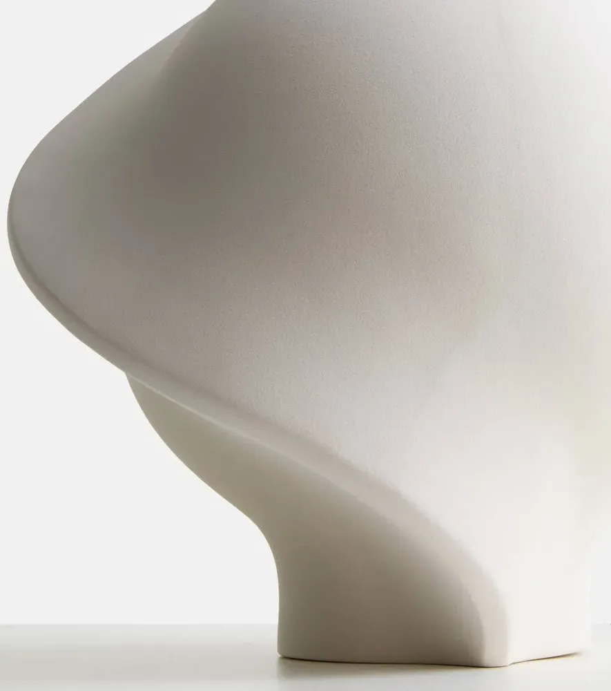 Pirout Ceramic Vase - White