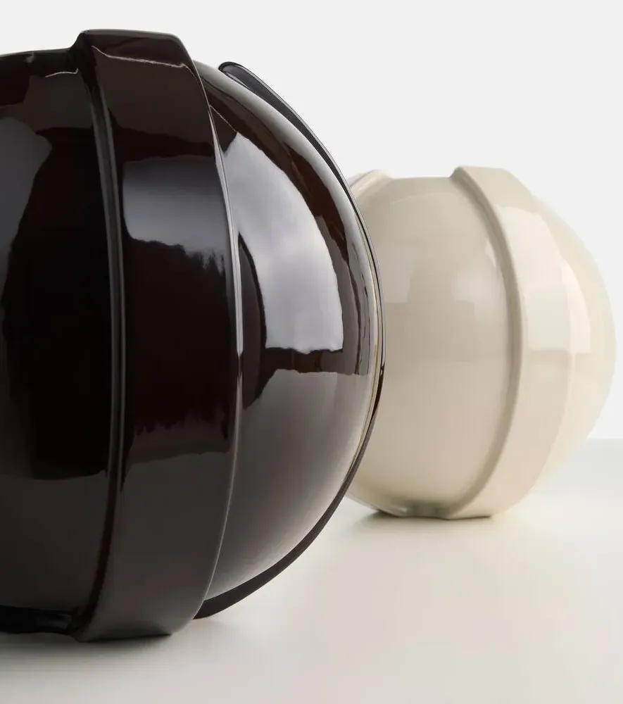 Vinci 01 Ceramic Vase - Beige