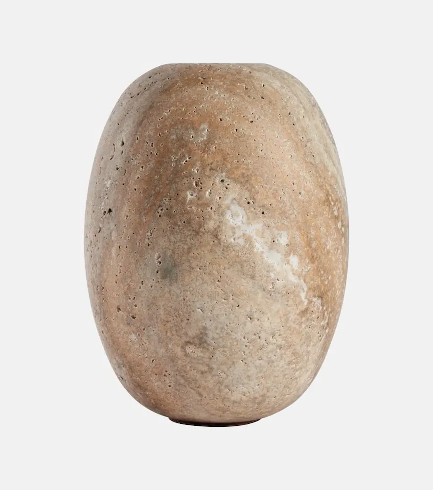 Dado Medium Marble Vase - Grey