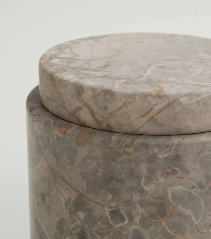 Cont Medium Container - Grey, Marble