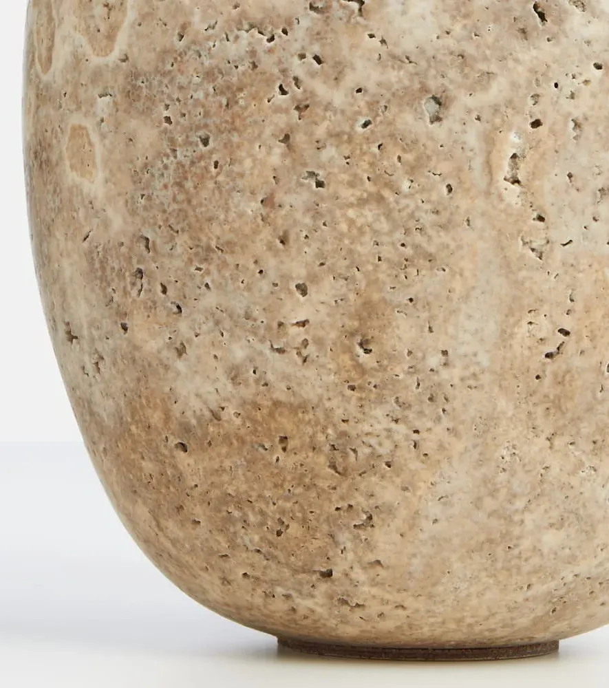 Dado Medium Vase - Grey, Marble